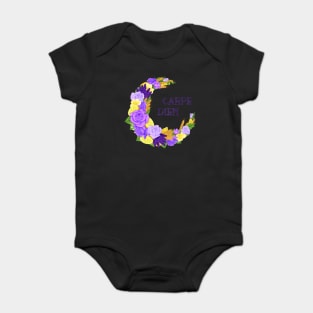 Full Bloom | Purple Carpe Diem Baby Bodysuit